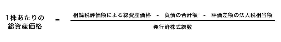 純資産価額方式