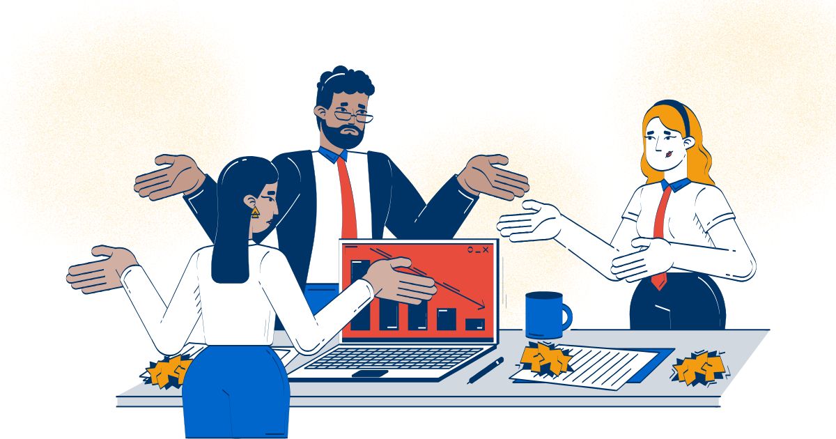 後継者不在の主な原因をイメージした画像