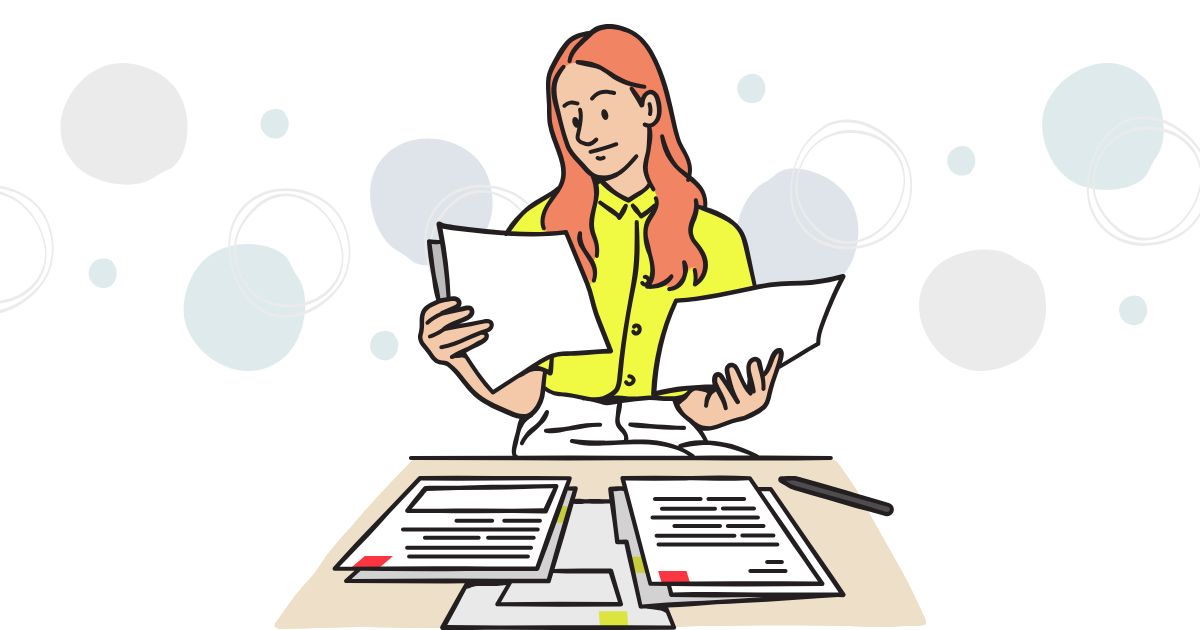 事業承継の必要書類をイメージした画像