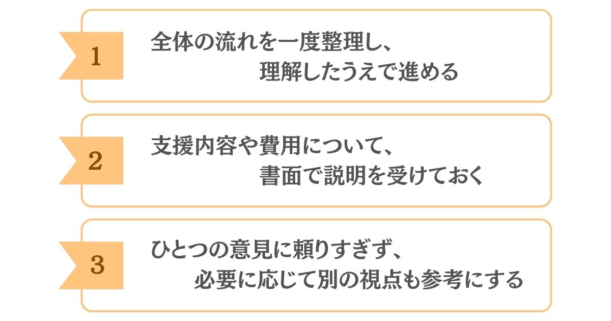 M&Aを視野に入れる際の注意点をイメージした画像
