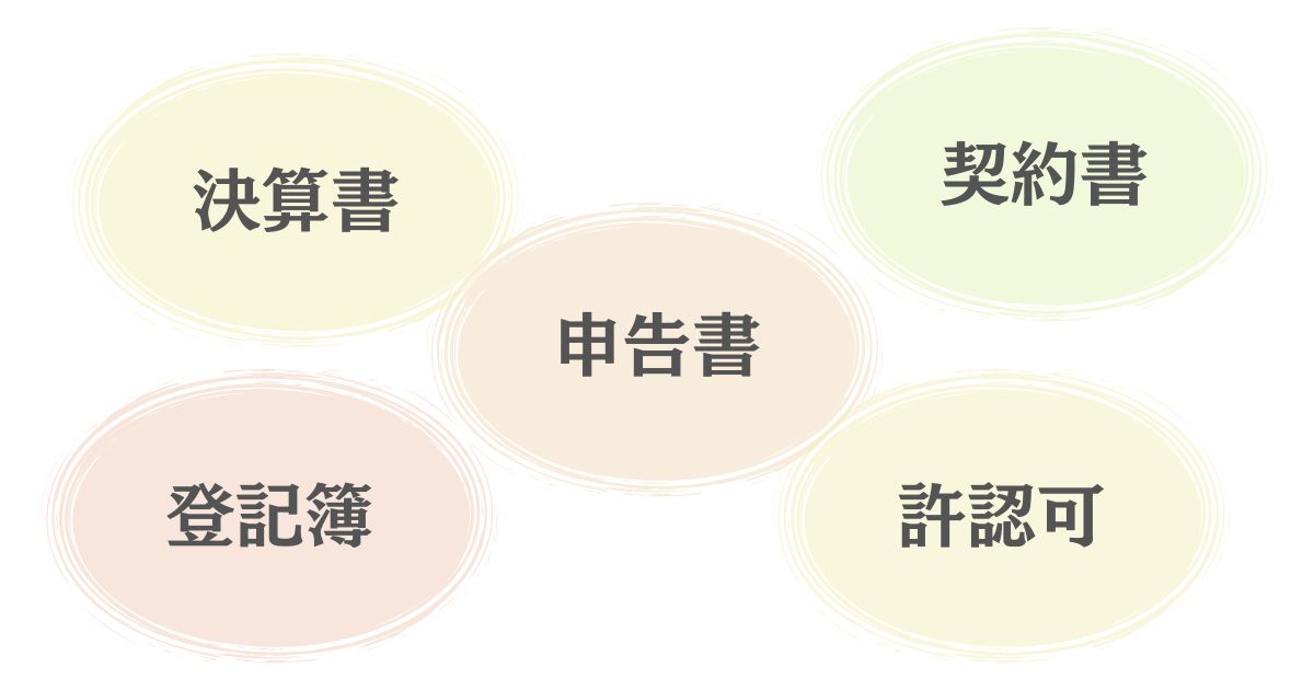 専門領域に関する資料準備のイメージ画像