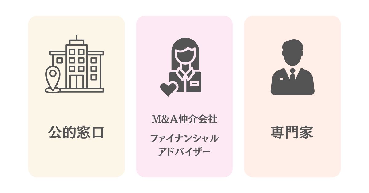 M&Aの相談先のイメージ画像