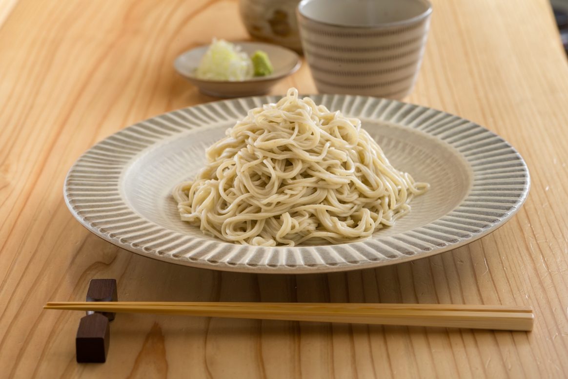 手打そば優心の外一そば